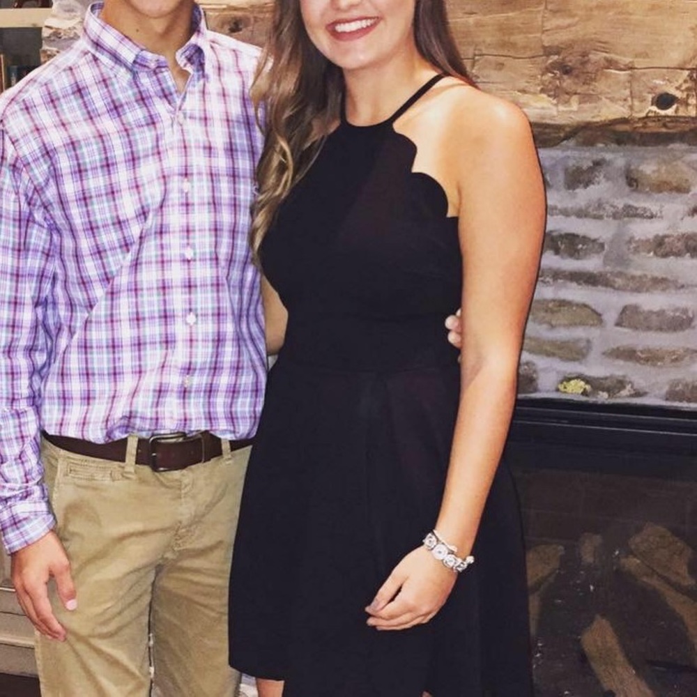 Black formal dress